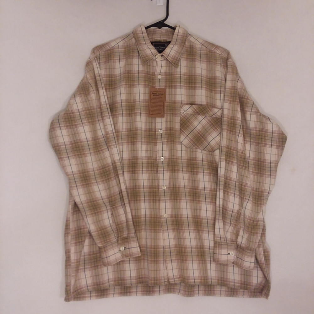 SterlTown 100% Cotton Dress Shirt